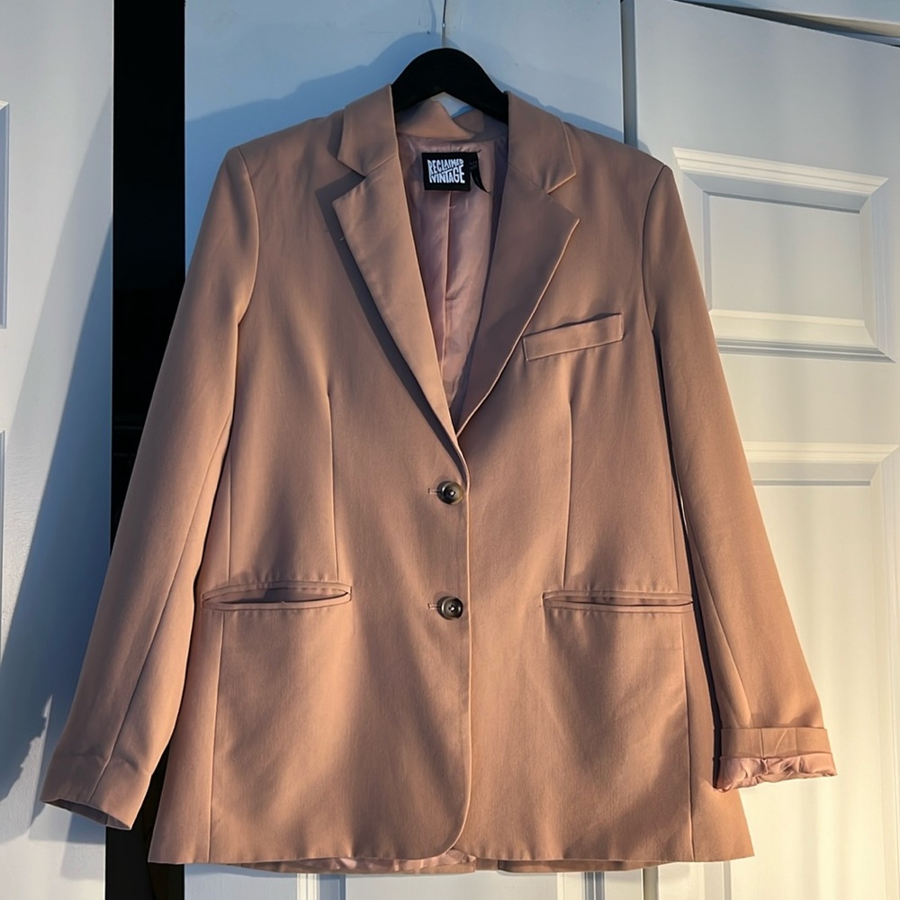 Pink blazer